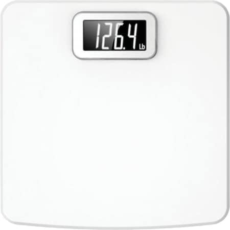 Taylor Digital 400 Lb. Glass Bath Scale, White 73794012